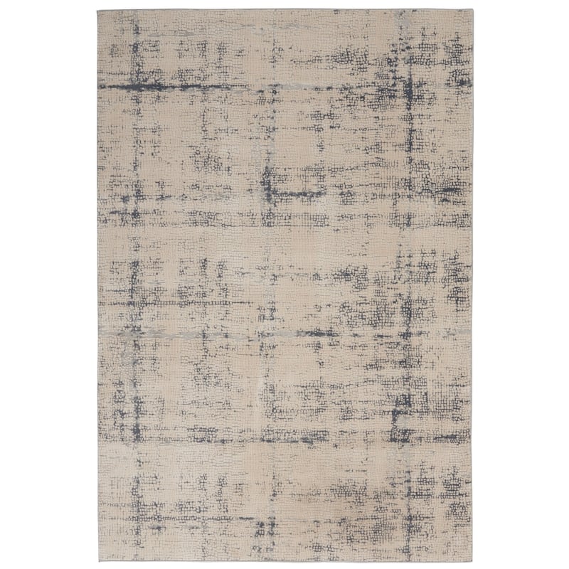 Rustic Textures Vintage Abstract Modern Area Rug