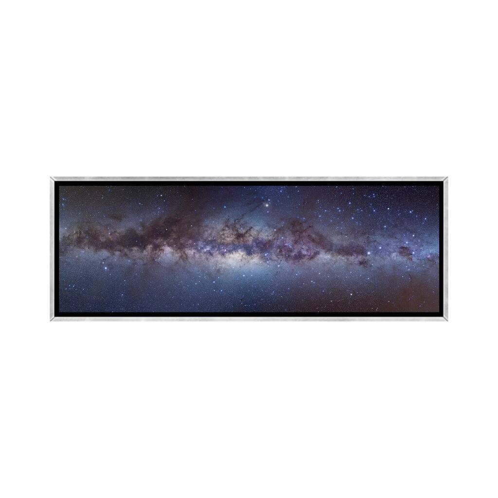 iCanvas "Panorama View Of The Center Of The Milky Way" by Alan Dyer Framed