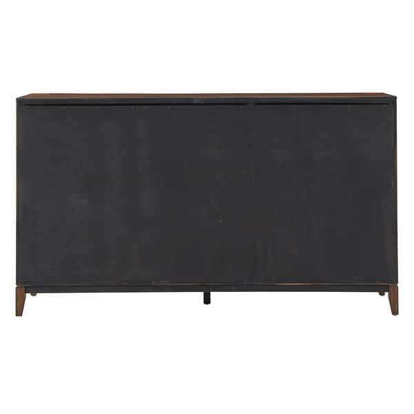 campaign dresser black Bernhardt burlwood 9 drawers campaign dresser black  DEG Furniture Designs