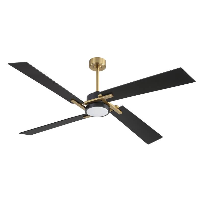 GetLedel 72" Large Modern LED Ceiling Fan with Remote Control and Light Kit