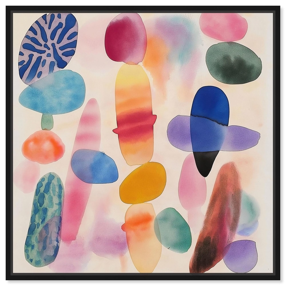 Dissolving Hues Canvas by Art Remedy