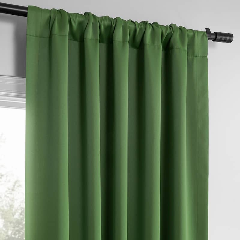 Exclusive Fabrics Room Darkening Curtains for Bedroom & Living Room Curtains - Window Drapes (2 Panels).
