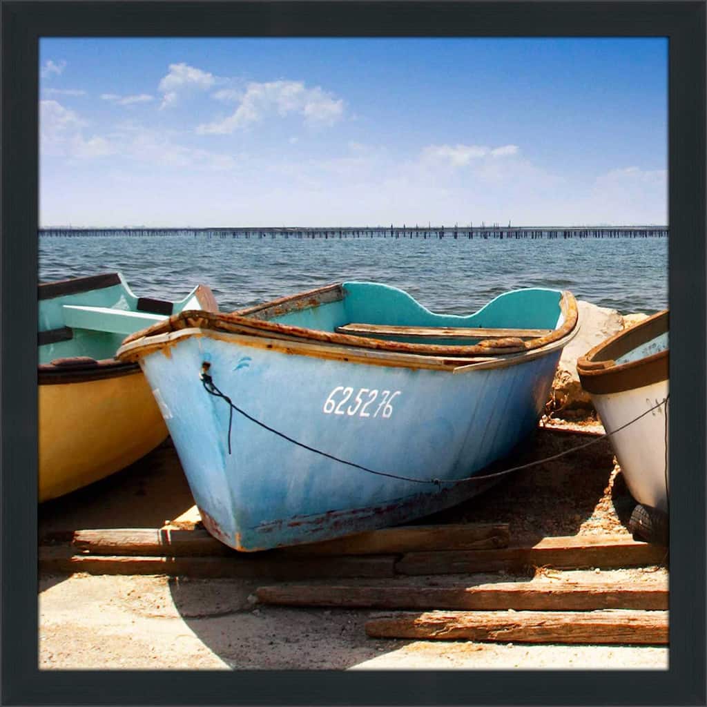 "Breakwater Boats" by Danita Delimont I Print on Acrylic