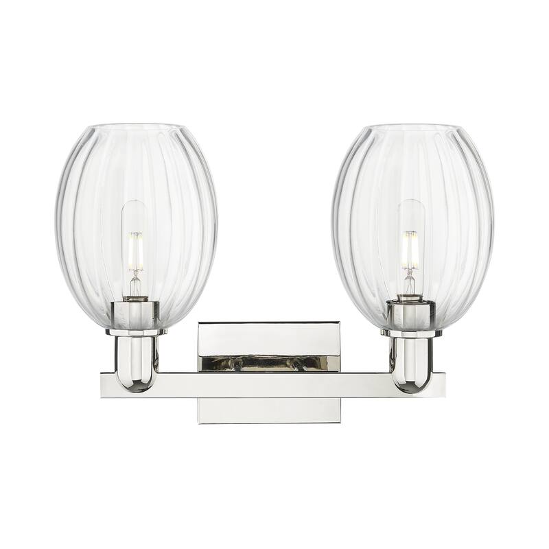 Innovations Lighting Downtown Urban - Preston - 2 Light 16" Bell Shade Bath Vanity Light