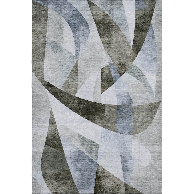 Premium Washable Super Soft Abstract Contemporary Mayfield Rug
