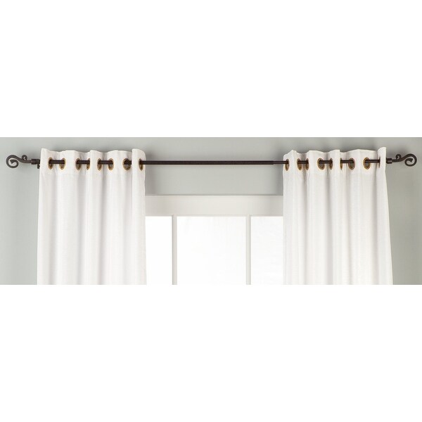 Black Velvet Grommet Top Curtain Panel - 80" Wide X 63" Long, Single Piece