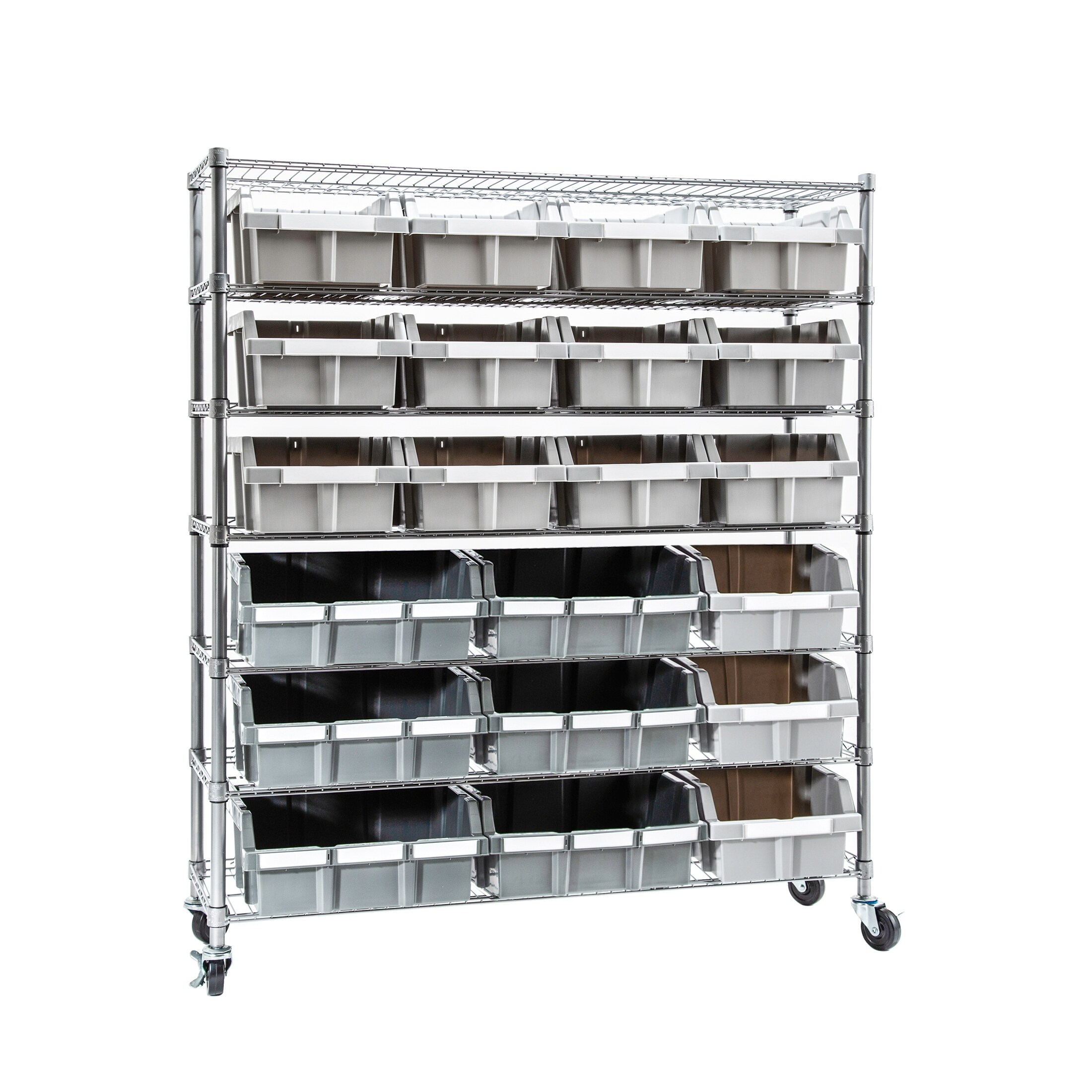 Stalwart 21-Bin Organizer for Work Room or Home Office 