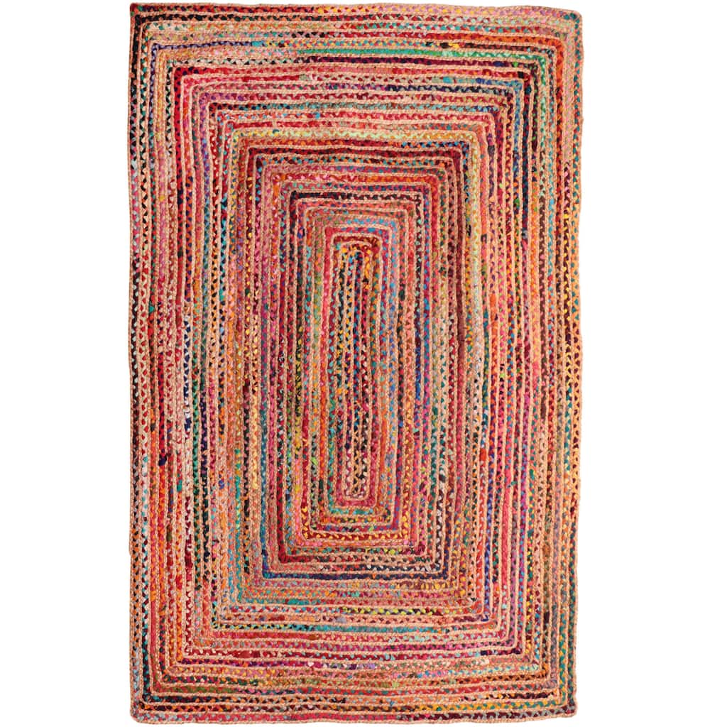 Naxih Geometric Area Rug By HomeRoots - 3' x 5'