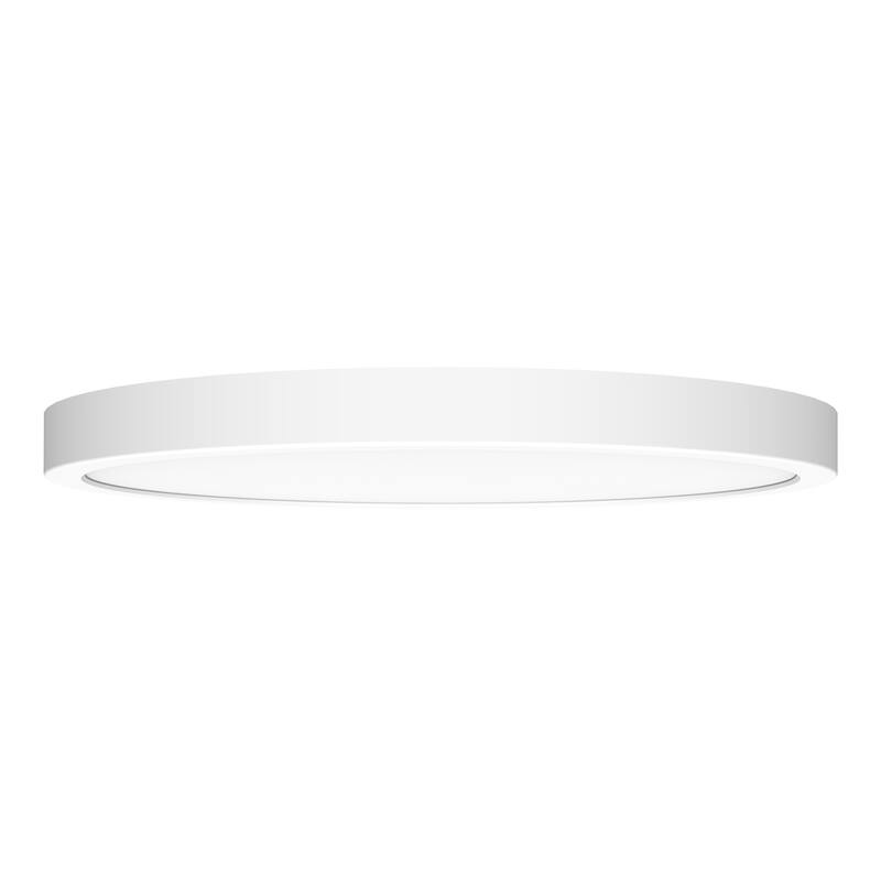LED Flushmounts Collection 1-Light Flush Mount, White