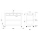 preview thumbnail 11 of 23, Firebranch Wire-brush Kitchen Cart