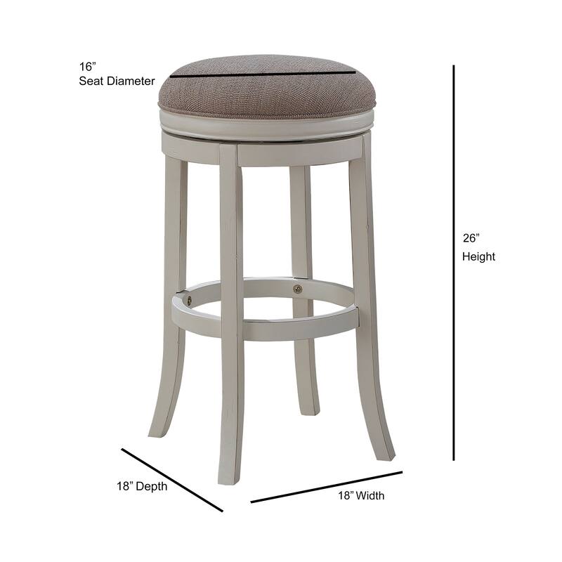 Pesaro 26-inch Backless Counter Stool