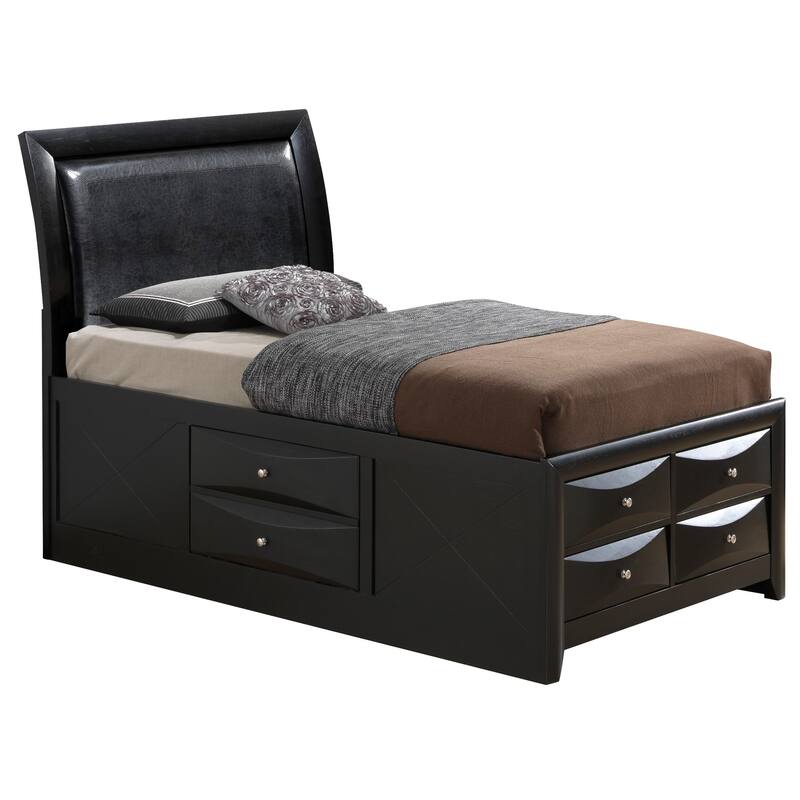 Glory Furniture Marilla Panel Storage Bed