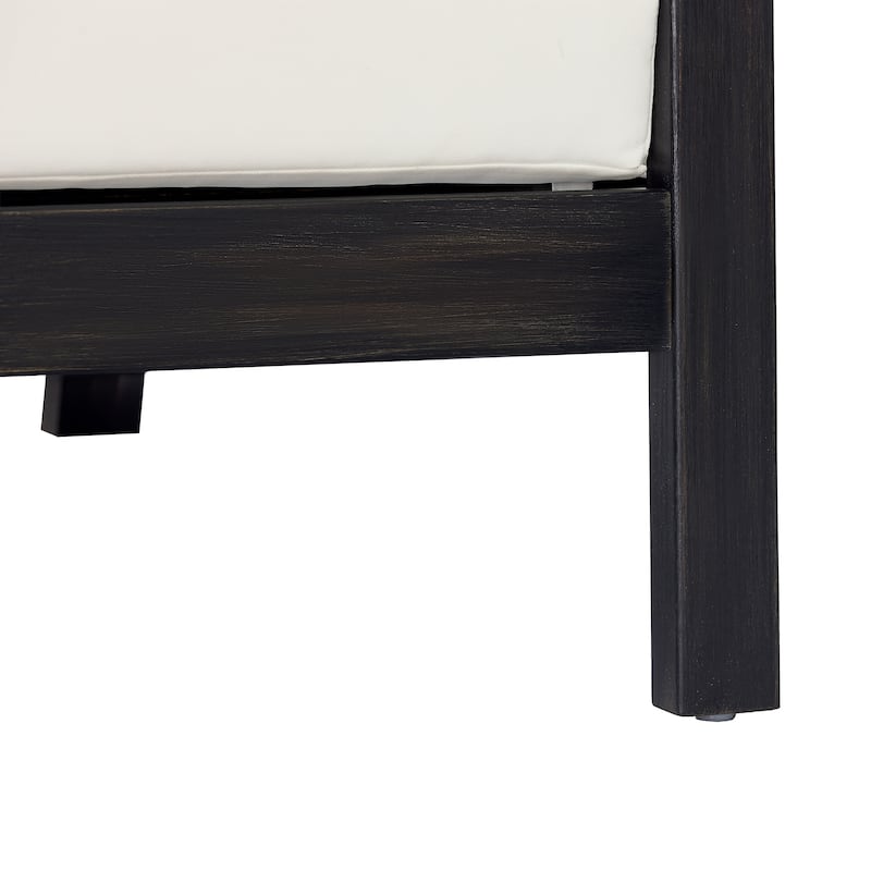 Christopher Knight Home - Nancy 2-Piece Outdoor Acacia Wood Loveseat and Coffee Table Seating Set