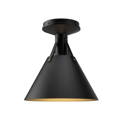 Alora Lighting FM584811 Archer 10" Wide Semi-Flush Ceiling Fixture