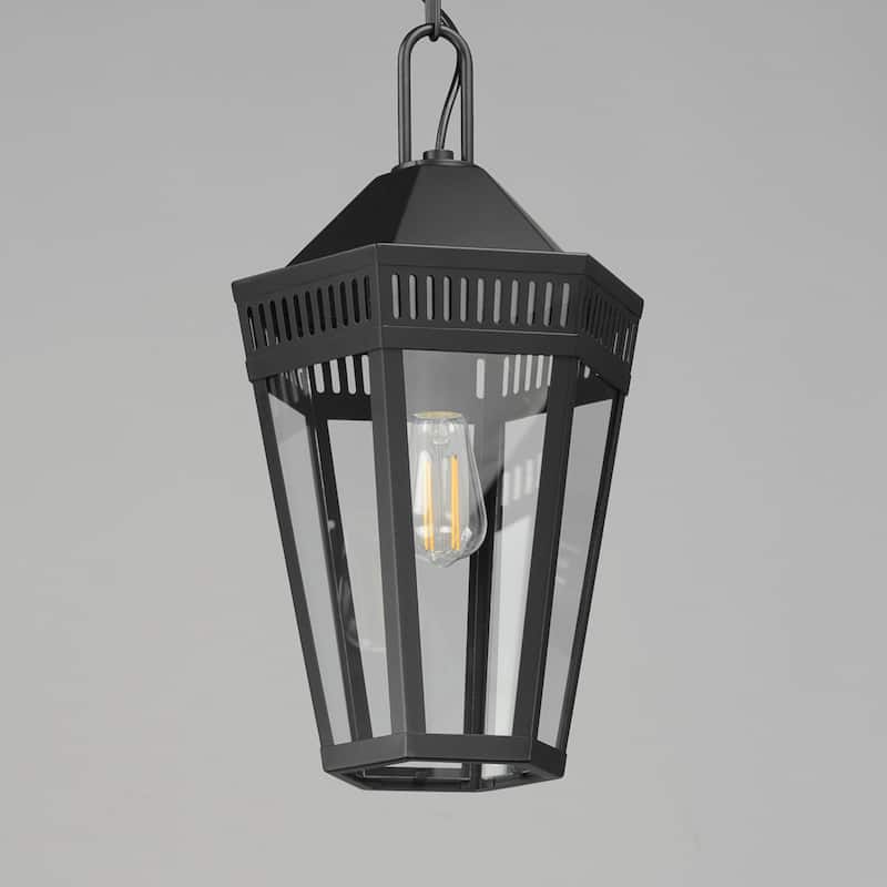 Maxim 30596CL Oxford 10" Wide Outdoor Mini Pendant