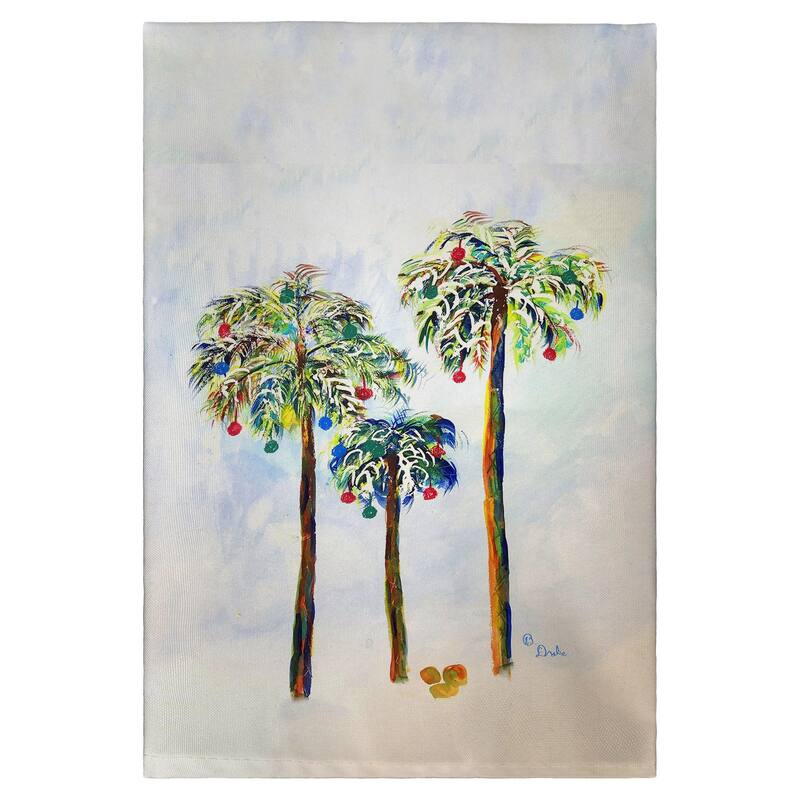 Christmas Palms Guest Towel - 20x20