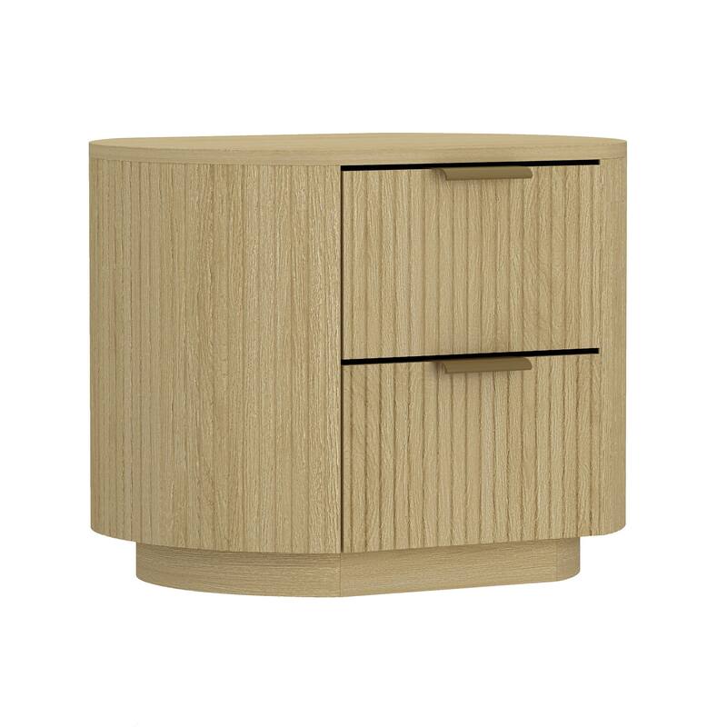 Manhattan Comfort Olivia Modern Nightstand with 4 Drawers