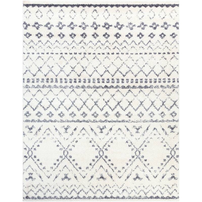 Livabliss Rayne Boho Moroccan Shag Area Rug