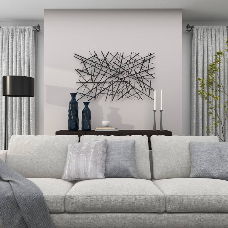 Blue Modern Smooth Glazed Stoneware Vase