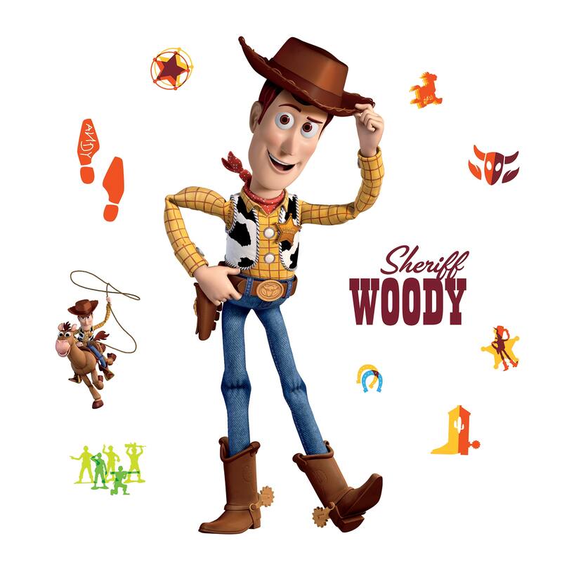 RoomMates Disney Buzz Lightyear and Woody Wall Decals