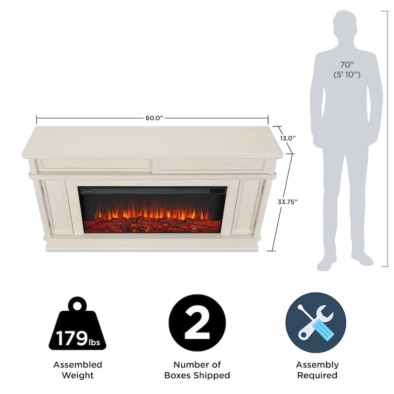 Torrey Landscape Electric Fireplace TV Stand by Real Flame