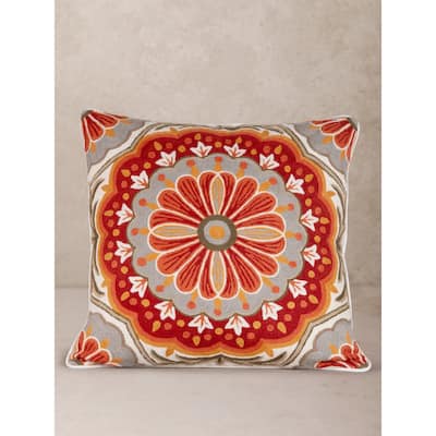 Holi Throw Pillow Cover, 20"x20"