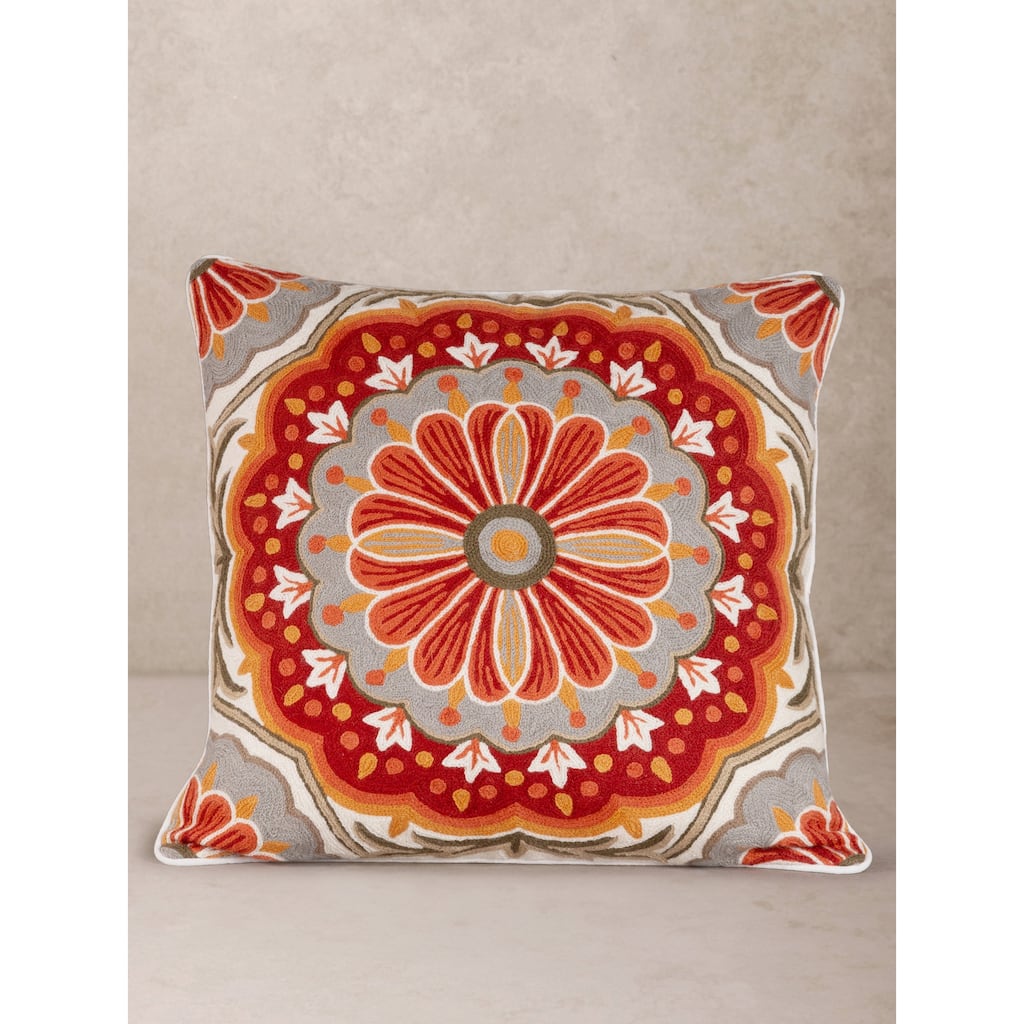Holi Throw Pillow Cover, 20"x20"