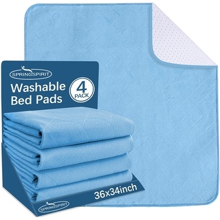 Bed Pads Waterproof, Washable and Reusable Mattress Protector, Washable ...