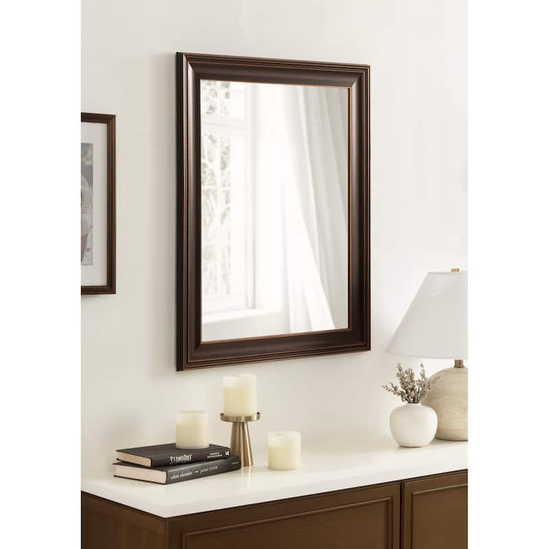 Kate and Laurel Galiano Rectangle Bathroom Wall Mirror