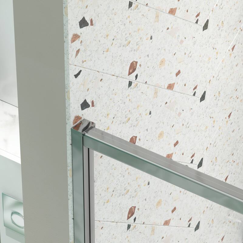 Piovt Swing Glass Shower Door - 54*71