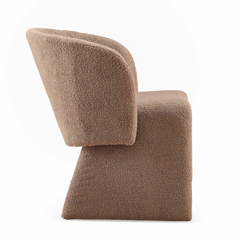 Modern Accent Chair White Single Sofa Chair-2PC