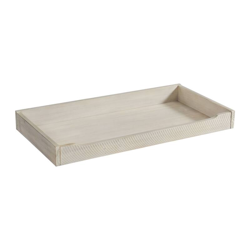 Beck 41" Wide Modern Style Changer Topper, Willow Gray