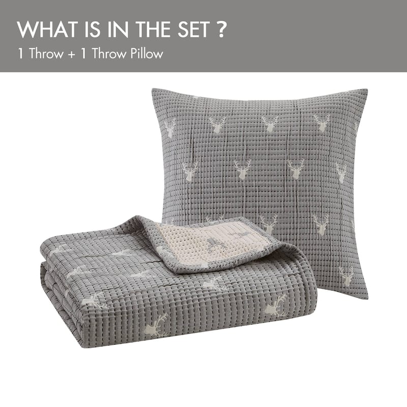Woolrich Keystone Throw/Pillow Set