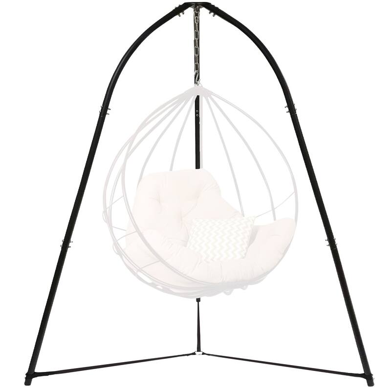Tripod Hanging Chair Stand Frame for Hanging Chairs, Swings, Saucers, Loungers, Indoor/Outdoor Use (Chair not included)