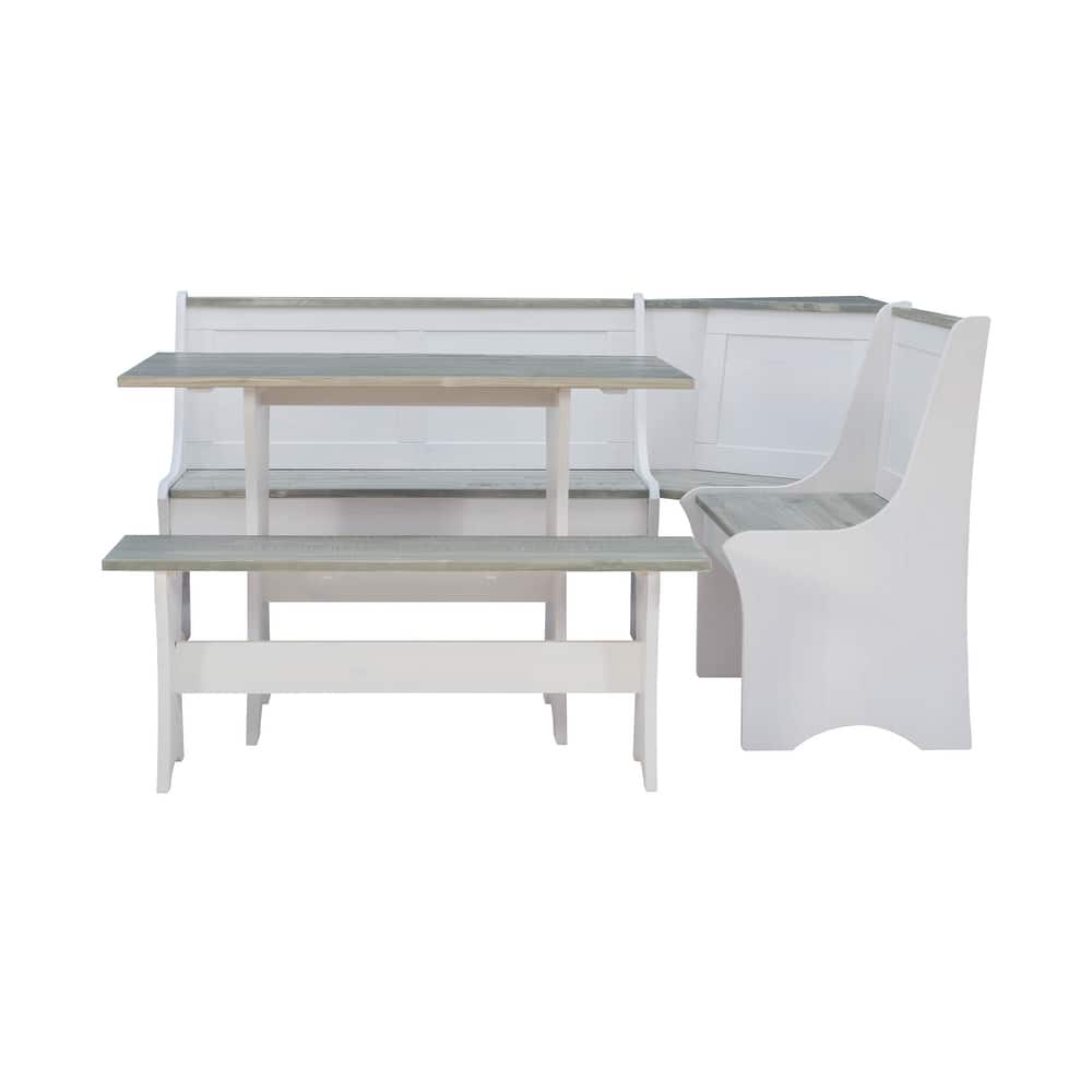 Linon Hillcrest 3-Piece Storage Nook