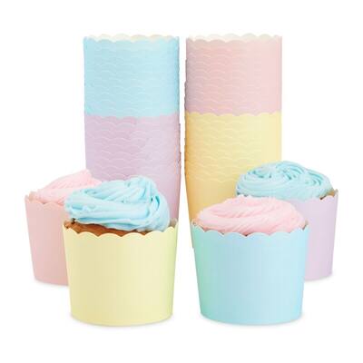 48-Pack Mini Cupcake Muffin Liners