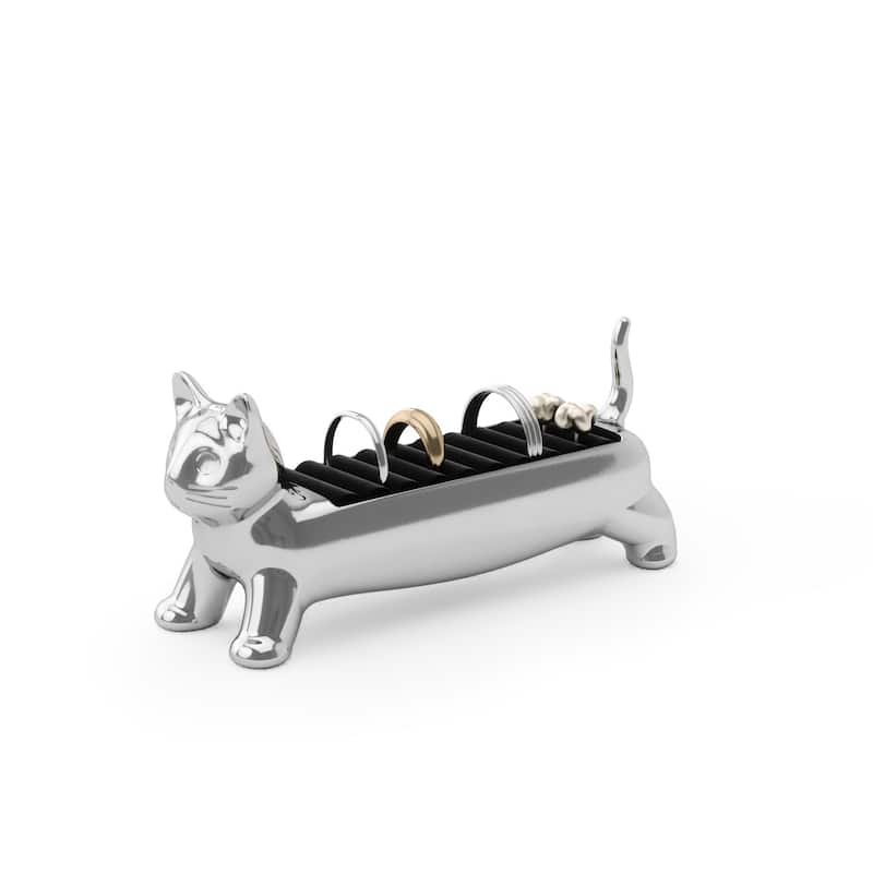 Ali Cat Ring Holder - Black