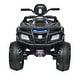 preview thumbnail 43 of 93, Powerful 24V Electric ATV for Big Kids, 2-Seater 4WD 4 Wheeler with LED Lights, Shock Absorbers & Bluetooth Music