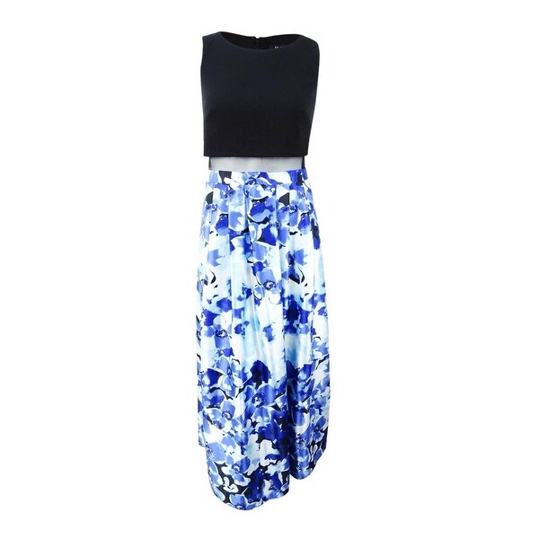 betsy and adam floral gown
