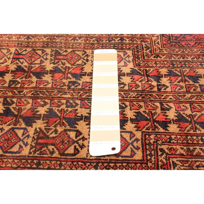 ECARPETGALLERY Hand-knotted Teimani Tan Wool Rug - 3'3 x 4'11