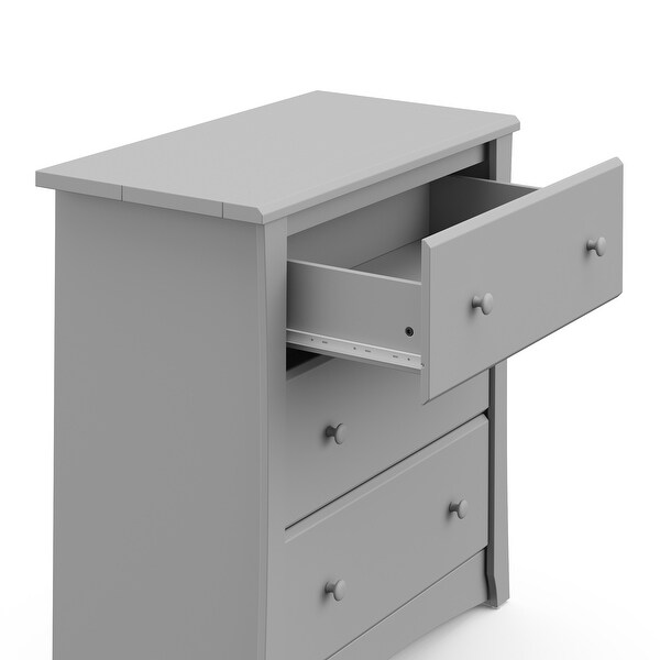 storkcraft crescent 3 drawer chest