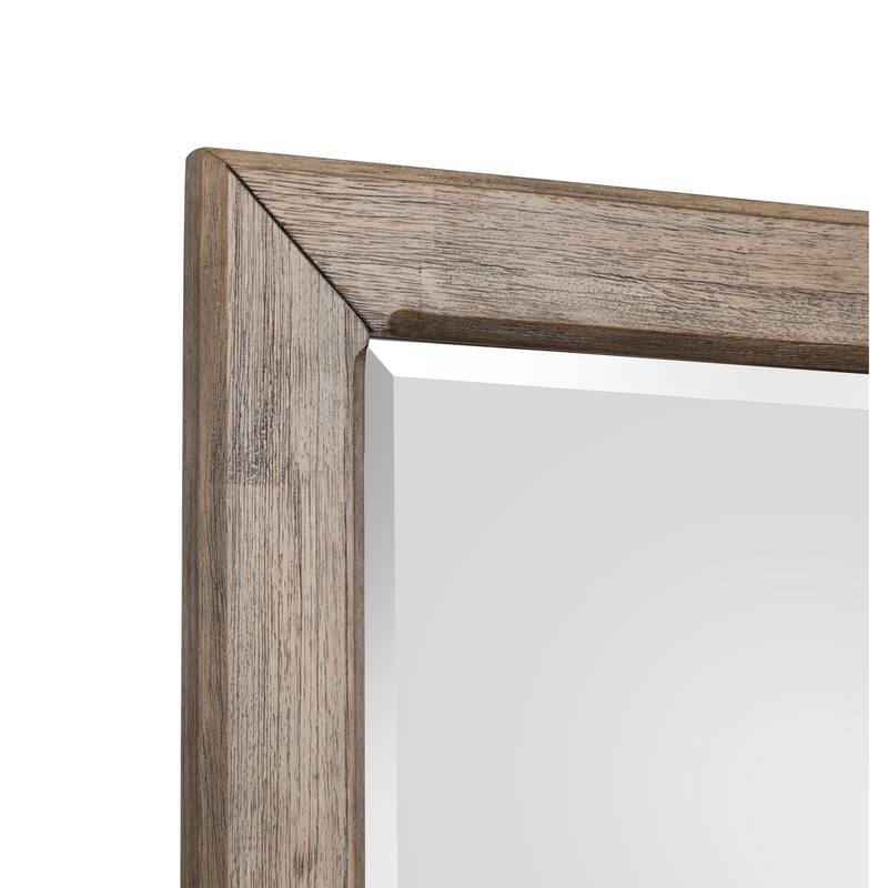 Magnussen Home Claremont Smokey Taupe Dresser with Landscape Mirror