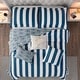 preview thumbnail 5 of 99, Juicy Reversible Cabana Stripe Bedding Set