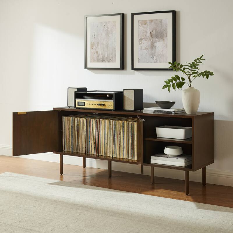 Crosley Brody Record Storage Sideboard