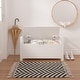 preview thumbnail 4 of 4, Kids Toy Box Chest with Cushion Seat Bench,Flip-Top Lid,Safety Hinge