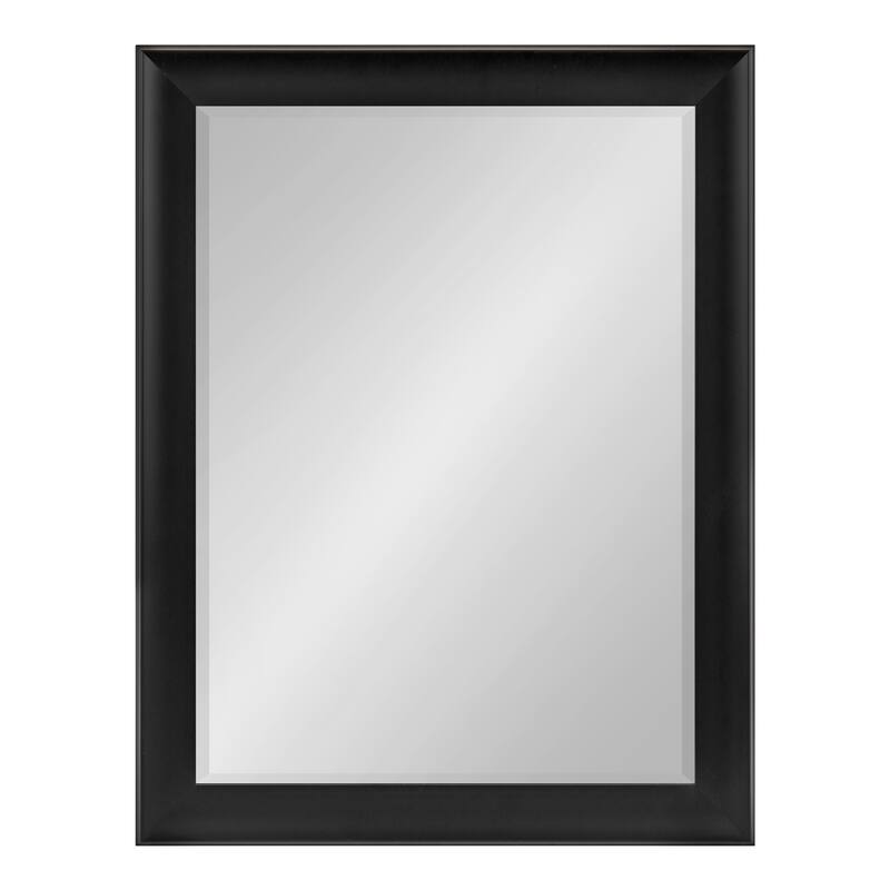 Kate and Laurel Scoop Framed Beveled Wall Mirror