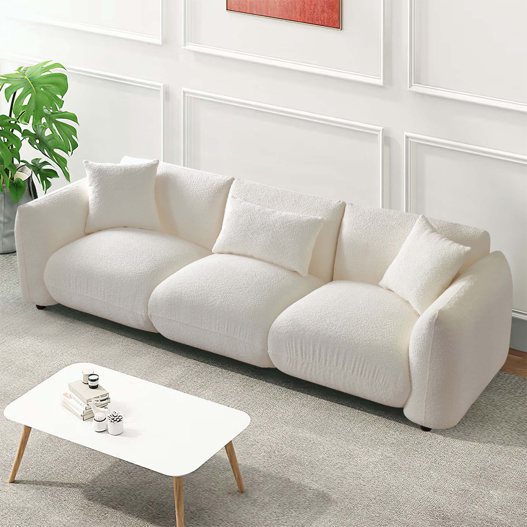 Modern Couch 3 Seater Sofa On Sale Bed Bath Beyond 38167347