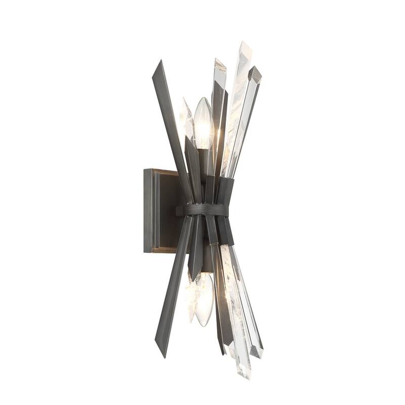 Metropolitan N1942 Elsa 2 Light 18" Tall Wall Sconce