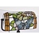 preview thumbnail 9 of 15, Tiffany Style Banker Butterfly Desk Lamp