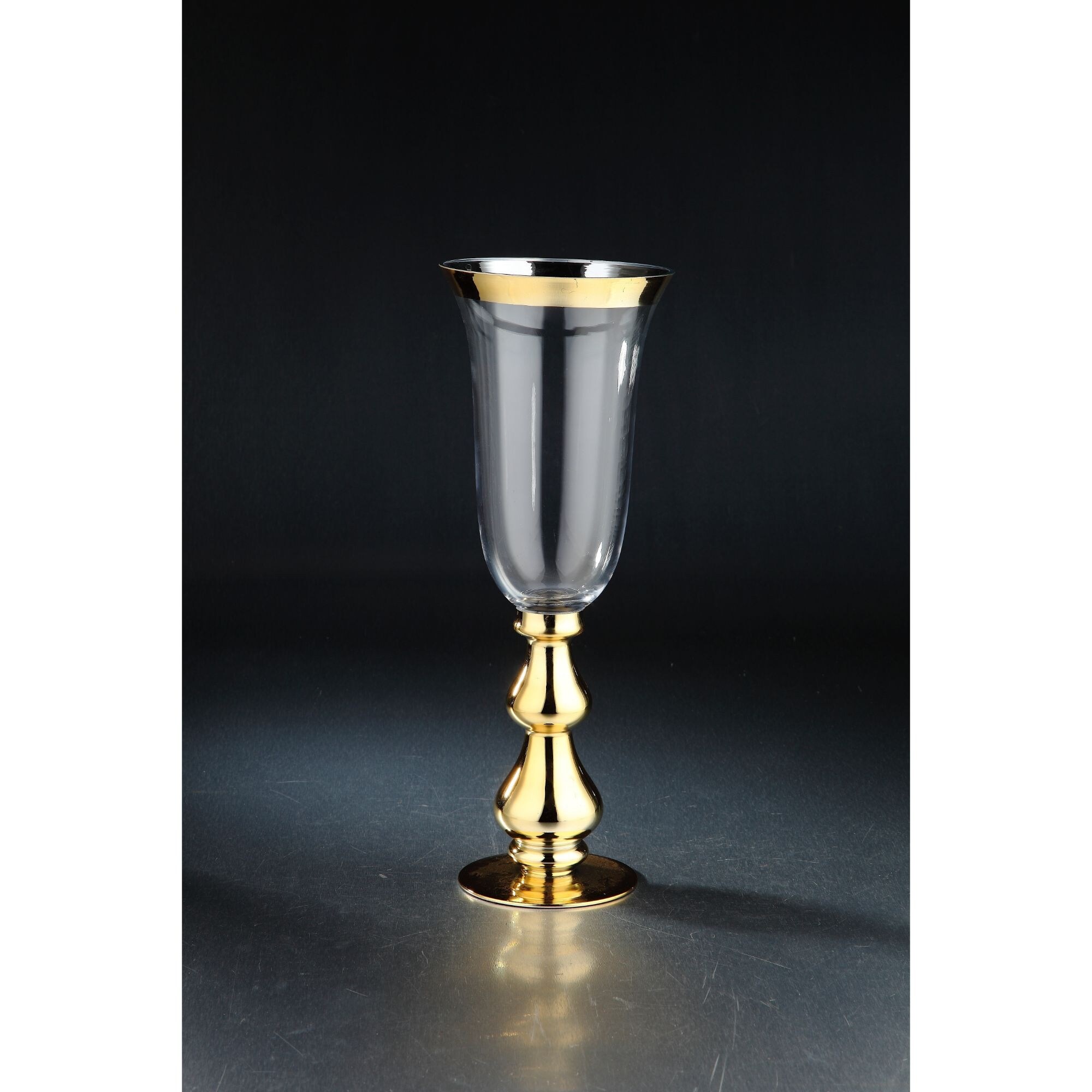 16 5 Champagne Gold Flute Clear Glass Vase Overstock 28683478 Buy coloured glass vases and get the best deals at the lowest prices on ebay! 16 5 champagne gold flute clear glass vase